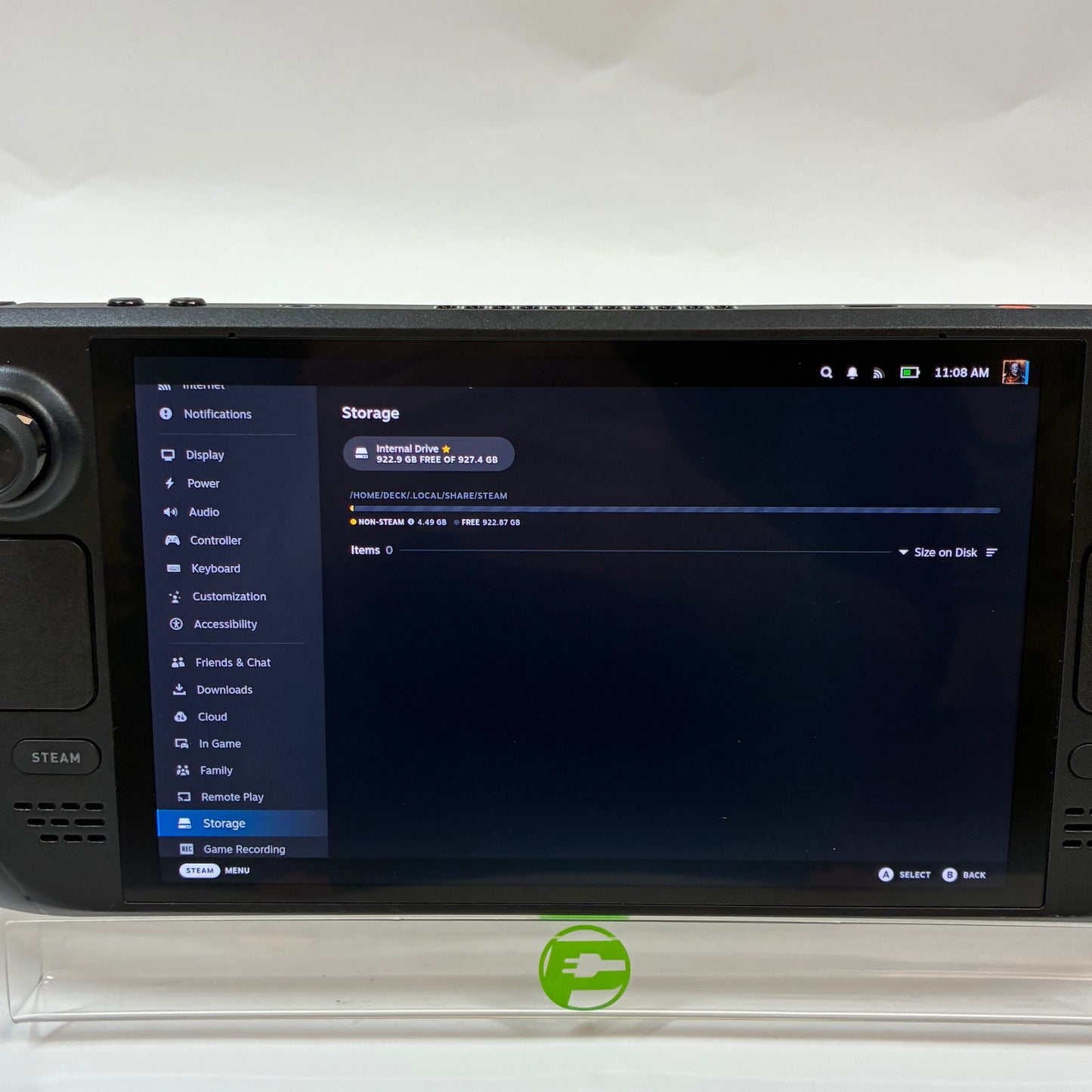 Valve Steam Deck OLED 7.4" AMD 6nm Ryzen APU 16GB RAM 1TB Black 1030