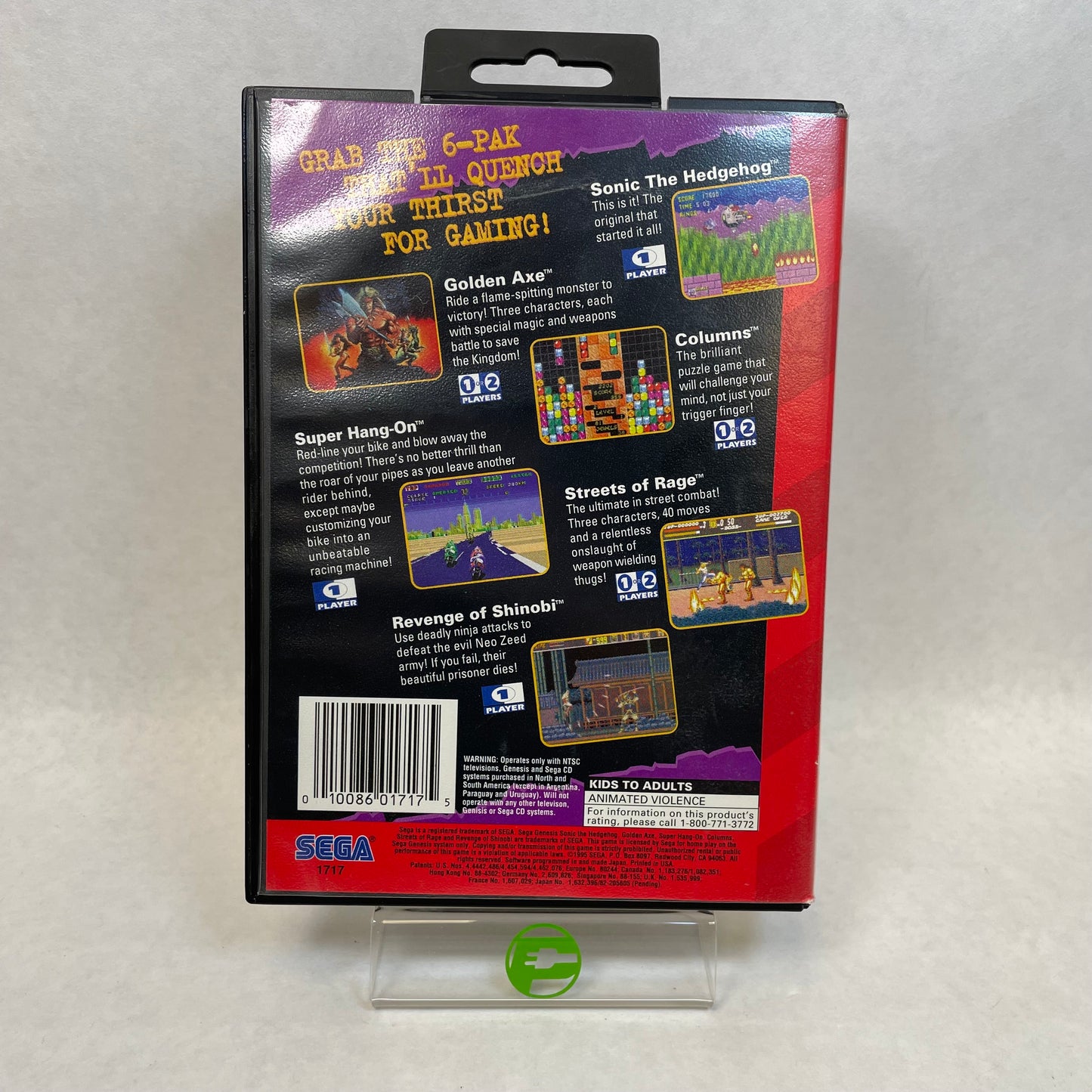 6-Pak (Sega Genesis, 1995)