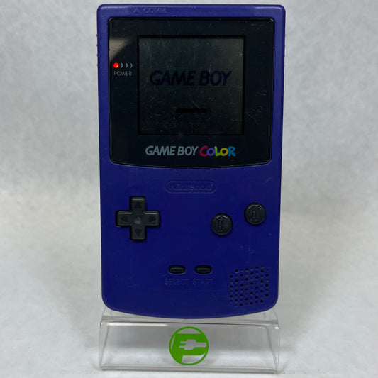Nintendo Game Boy Color Handheld Game Console Only CGB-001 Grape