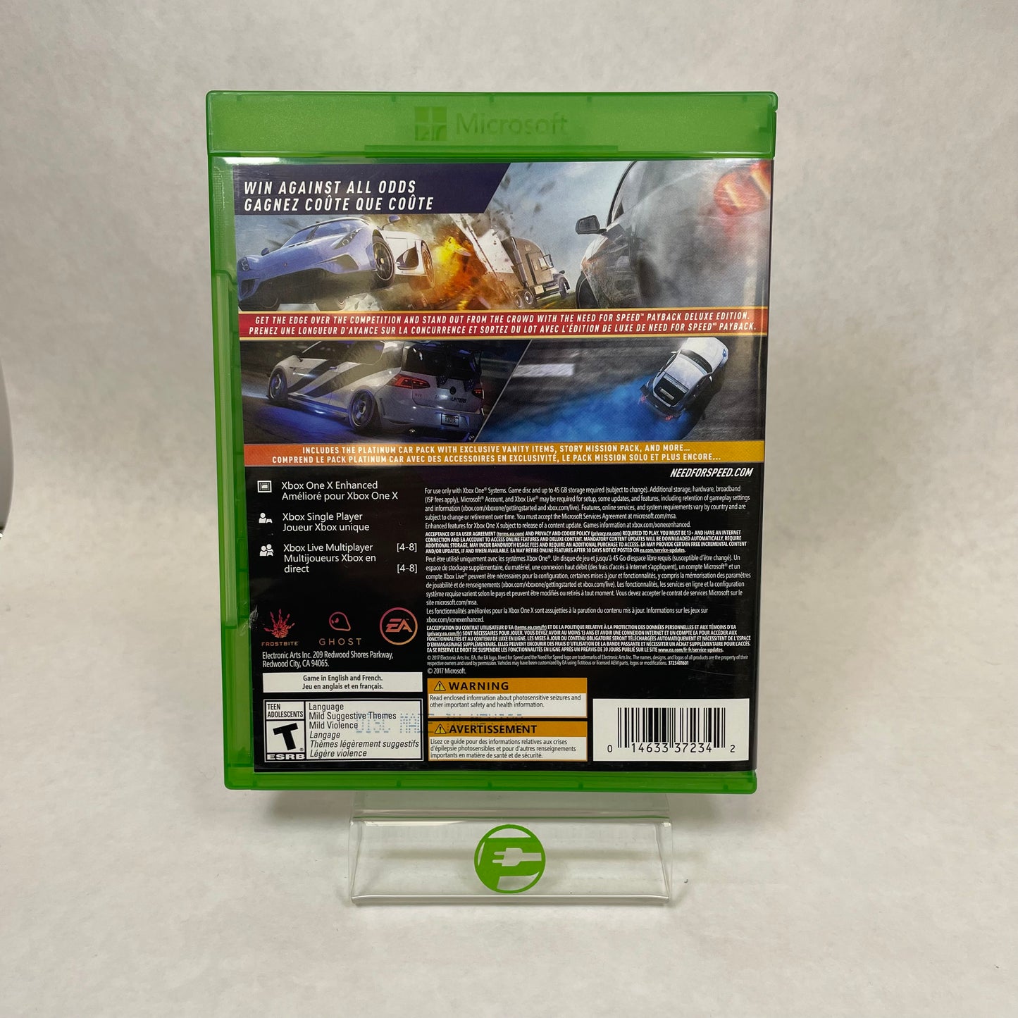 Need For Speed Payback Deluxe Edition (Microsoft Xbox One, 2017)