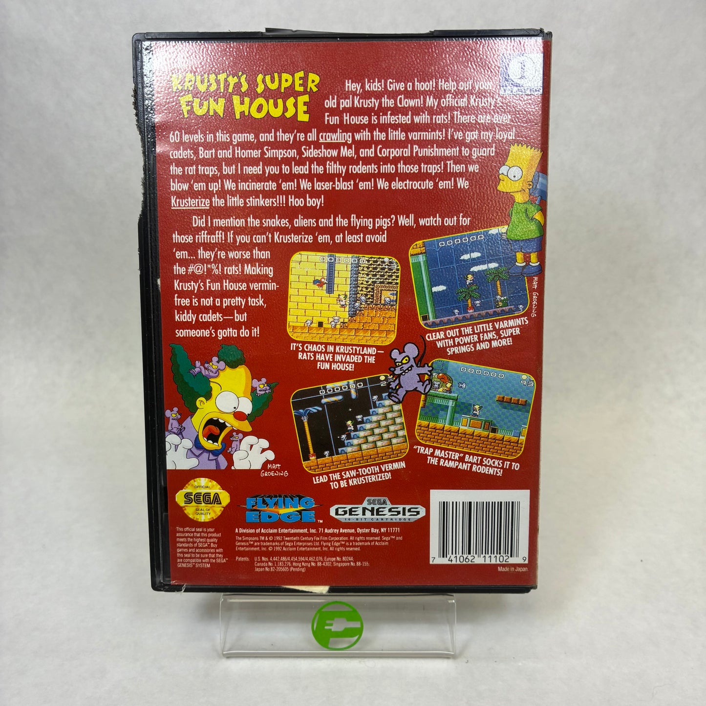 Krusty's Super Fun House (Sega Genesis, 1992)