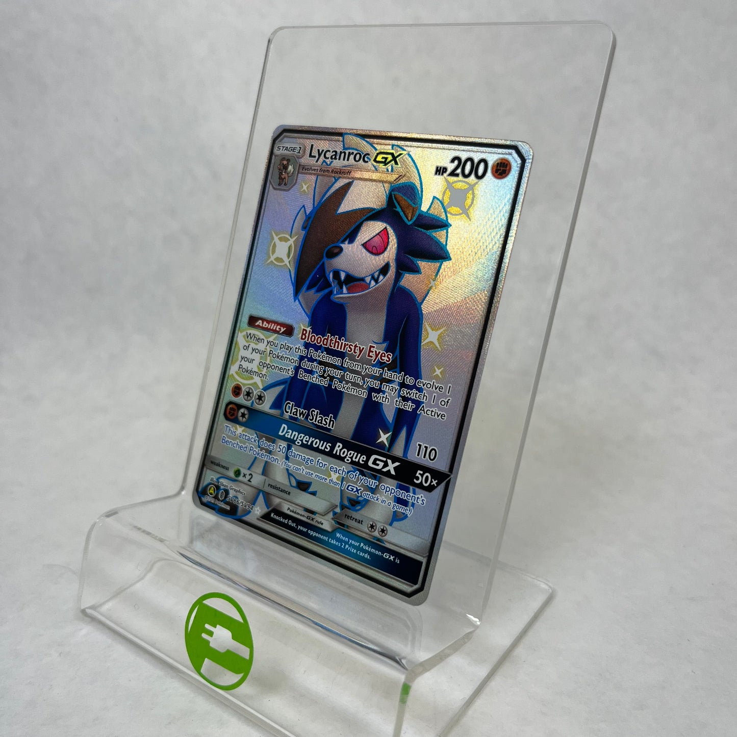 Pokémon TCG Lycanroc GX sv66/sv94 Ultra Rare Holo English