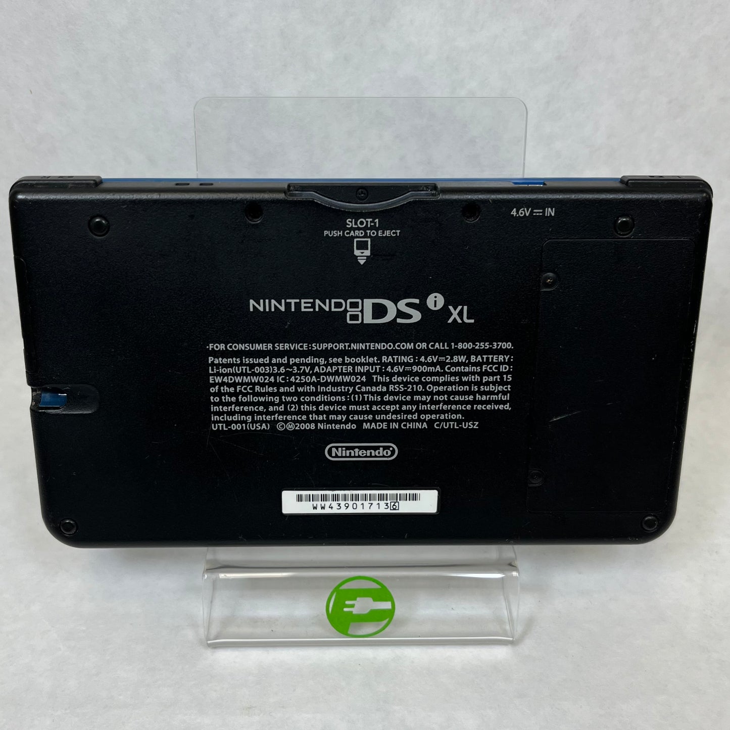 Nintendo DSi DSi XL Handheld Game Console Only UTL-001 Blue