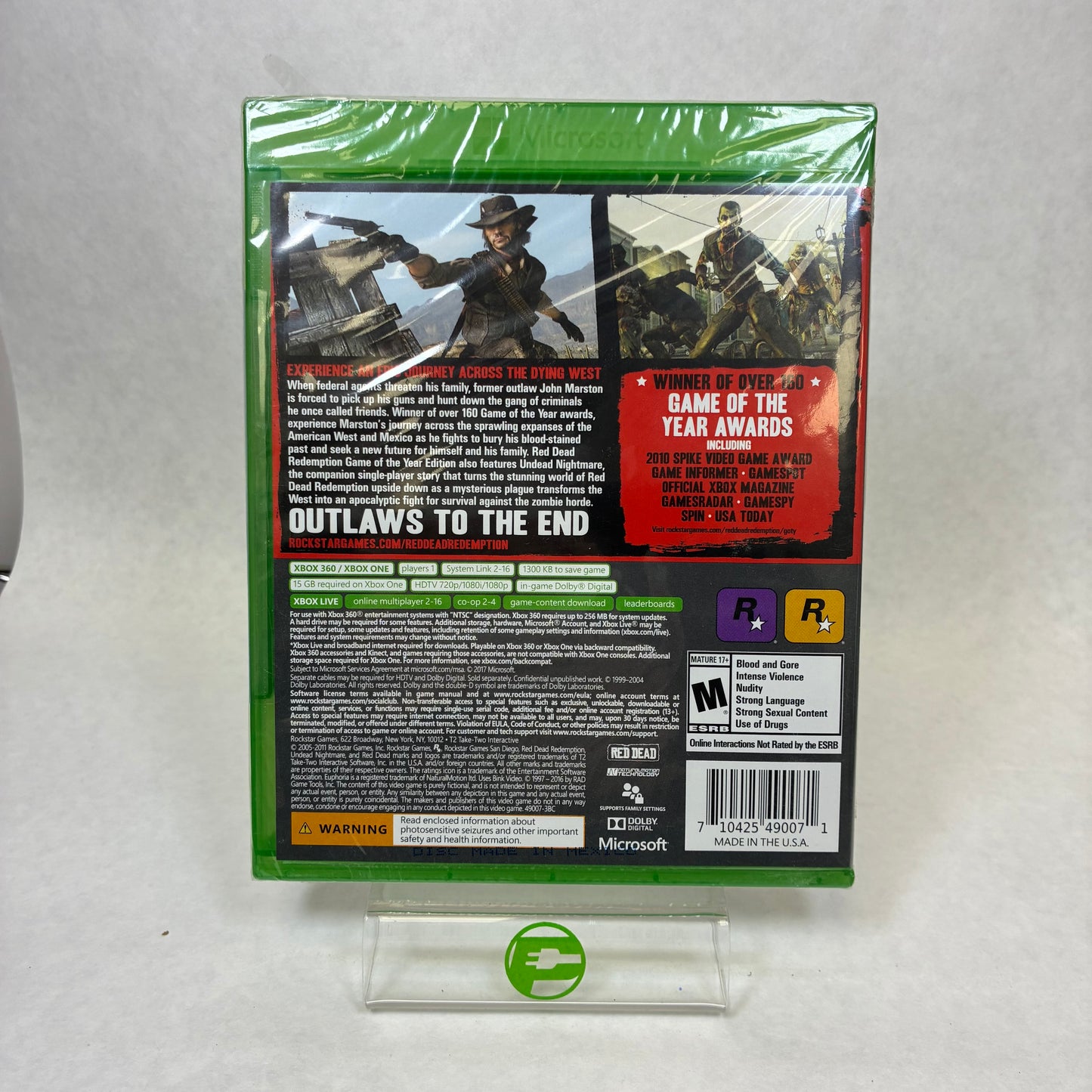 New Red Dead Redemption [Game of the Year] (Xbox 360, 2017)