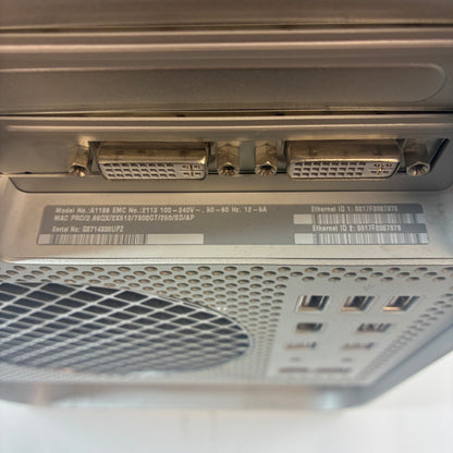 2006 Apple Mac Pro Quad Core Xeon 2.6GHz 1GB RAM 7300 GT Silver A1186 NO OS/HDD