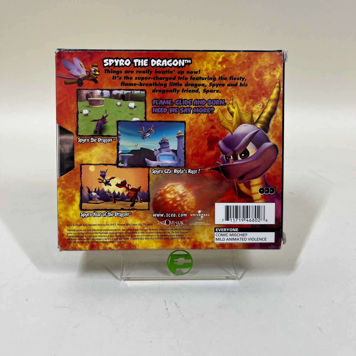 Spyro Collector's Edition (Sony PlayStation 1 PS1, 2002)