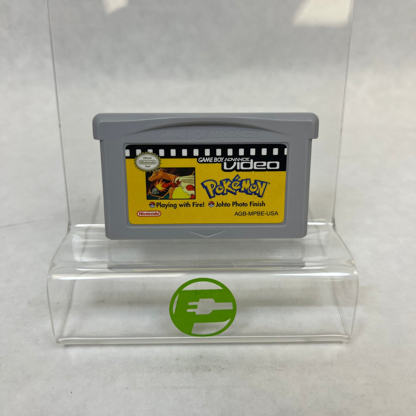 Video Pokémon Johto Photo Finish & Playing With Fire (Nintendo GBA,