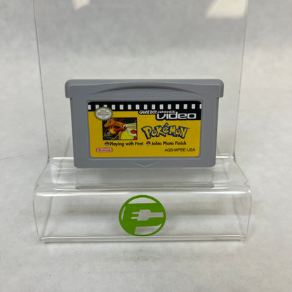 Video Pokémon Johto Photo Finish & Playing With Fire (Nintendo GBA,