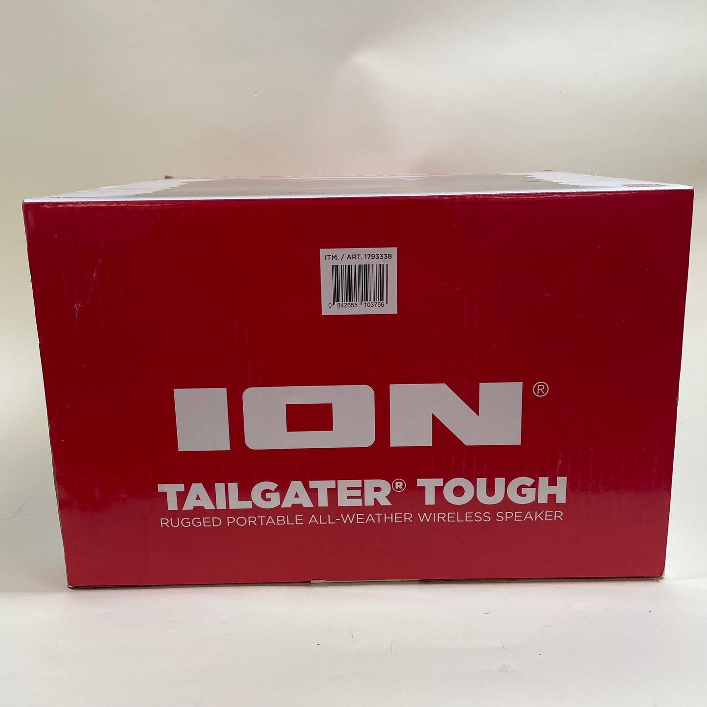 ION Tailgater Tough Large Portable Wireless Speaker TLGATERTGHXUS New Open Box