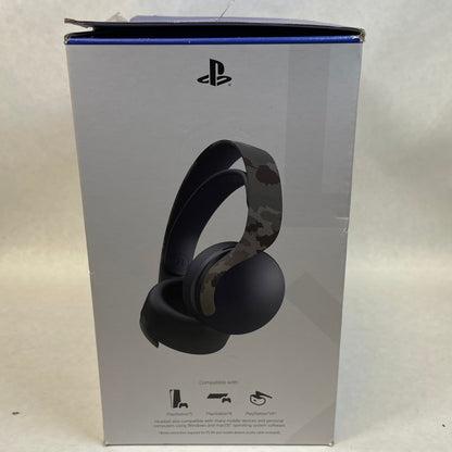 Sony Playstation 5 PS5 PULSE 3D Wireless Headset Gray Camo CFI-ZWH1