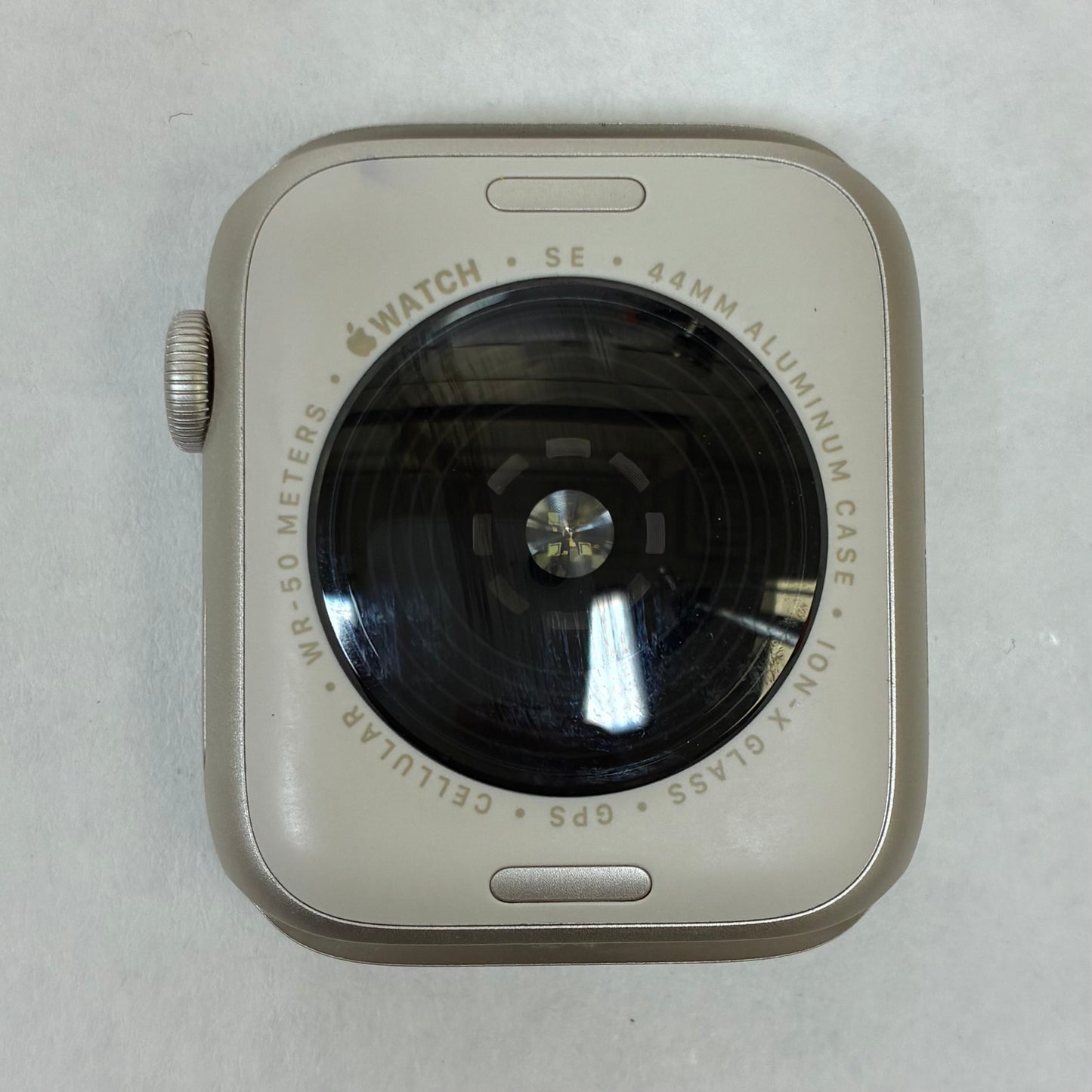 GPS Only Apple Watch SE 3 44MM Starlight Aluminum MEPF4LW/A Face Only