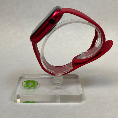 Unlocked Apple Watch Series 9 45MM Product Red Aluminum Red Sport Band MRYE3LL/A
