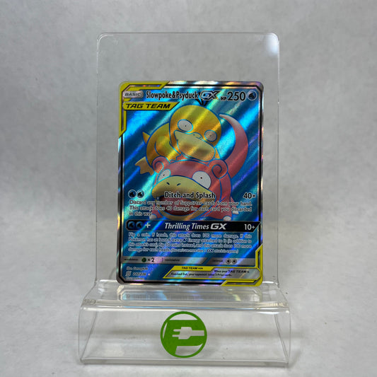 Pokémon TCG Unified Minds Slowpoke & Psyduck GX 217/236 Ultra Rare English