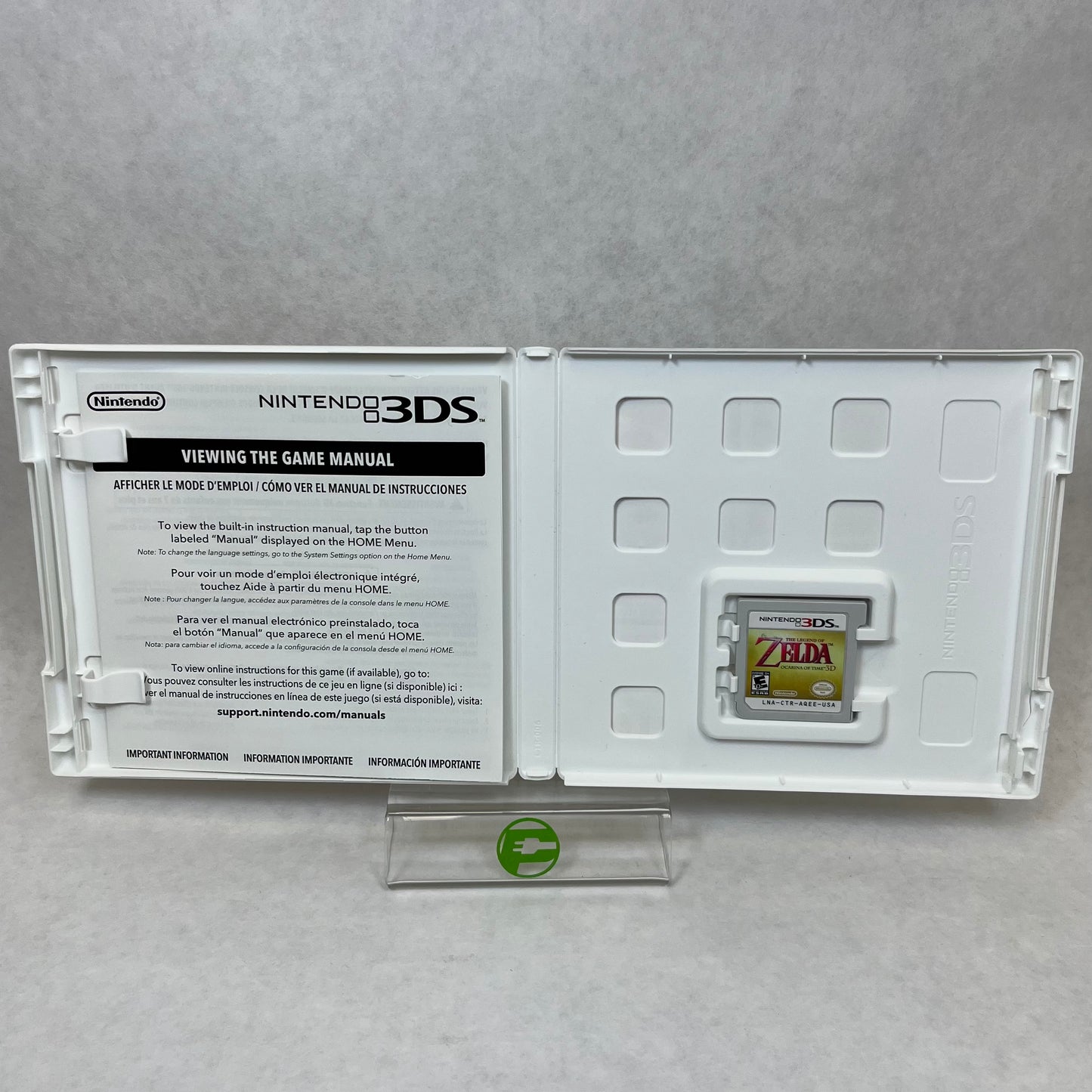 The Legend Of Zelda: Ocarina Of Time 3D (Nintendo 3DS, 2011)