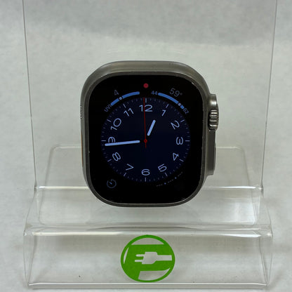 Unlocked Apple Watch Ultra 2 49MM Silver Titanium MREY3LW/A Face Only