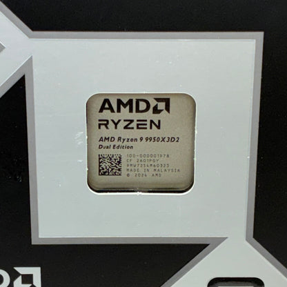 New AMD Ryzen 9 9950X3D2 4.30GHz 16 Core 100-100001978WOF 32 Thread AM5
