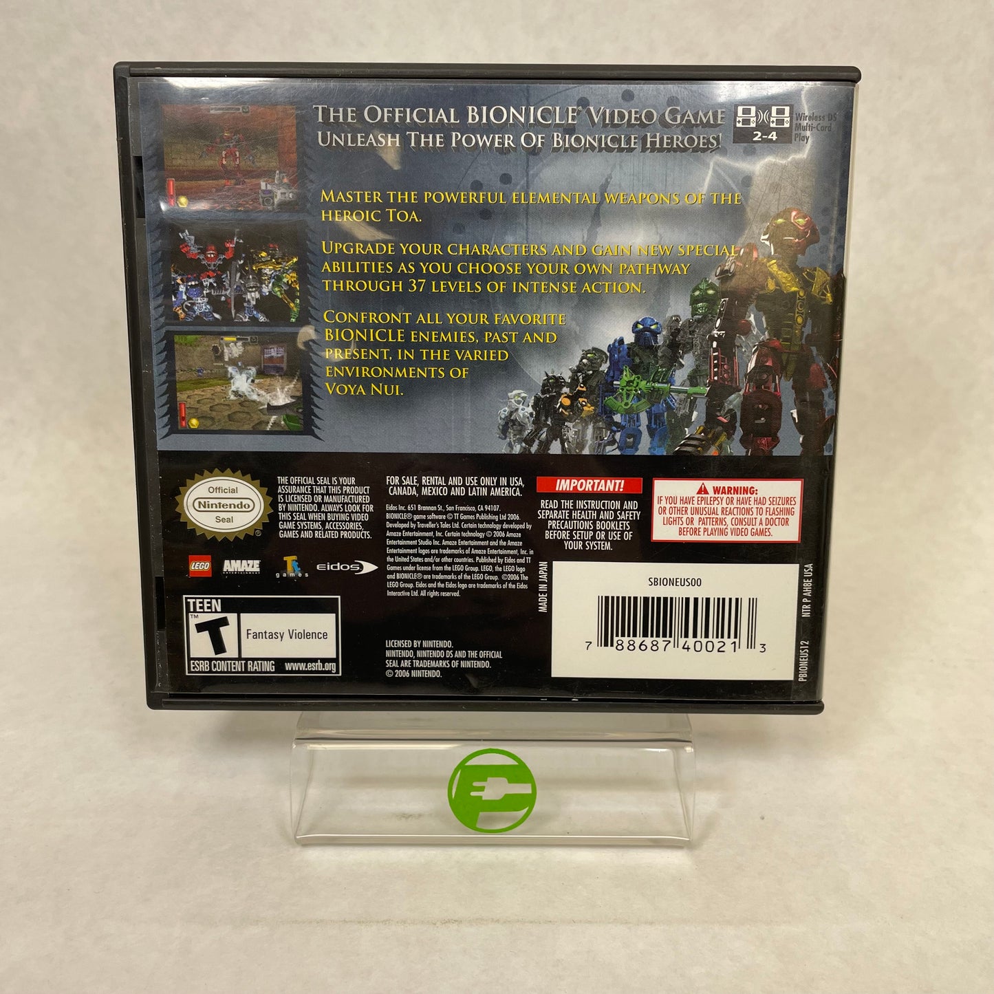 Bionicle Heroes (Nintendo DS, 2006)
