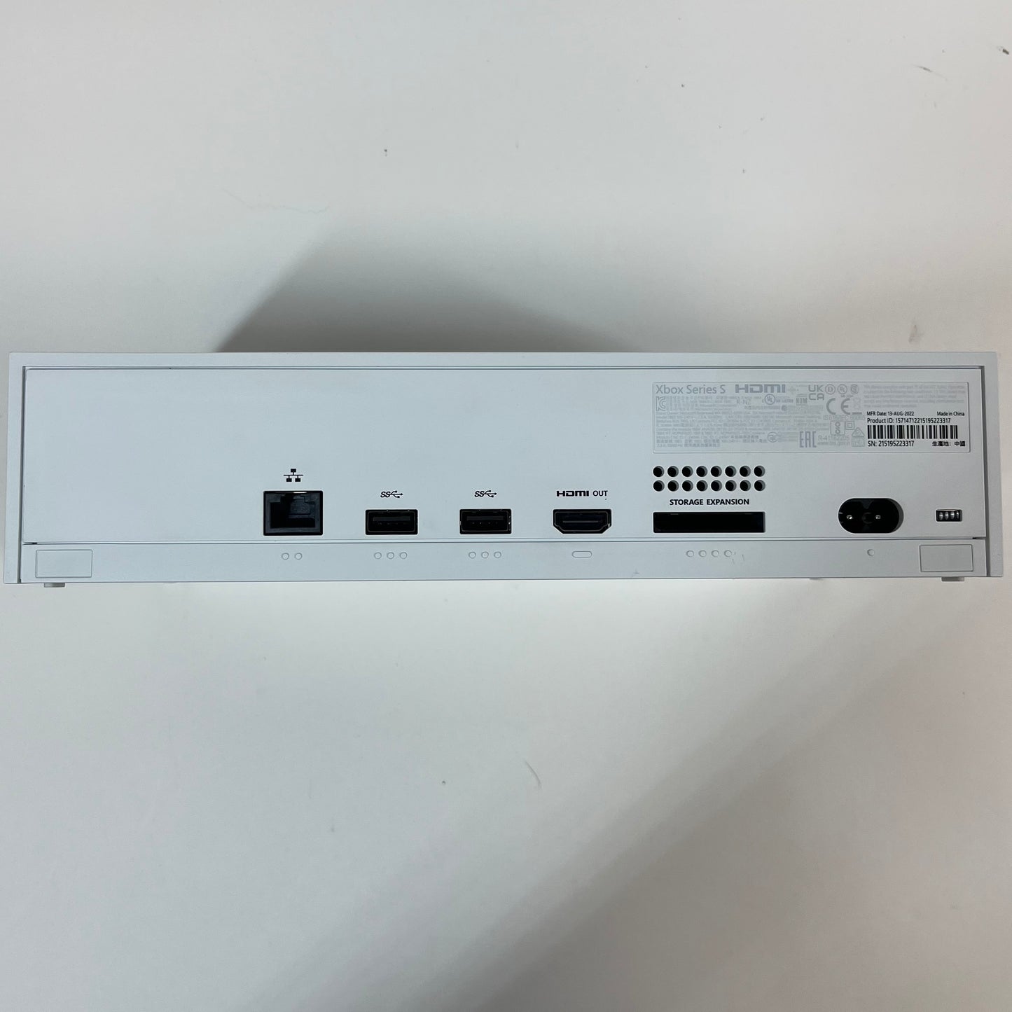 Microsoft Xbox Series S 500GB Console Gaming System Robot White 1883