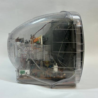 KTV 13" 13CLR-VR Transparent Prison Analog CRT 480p 13 Inch Color TV RARE