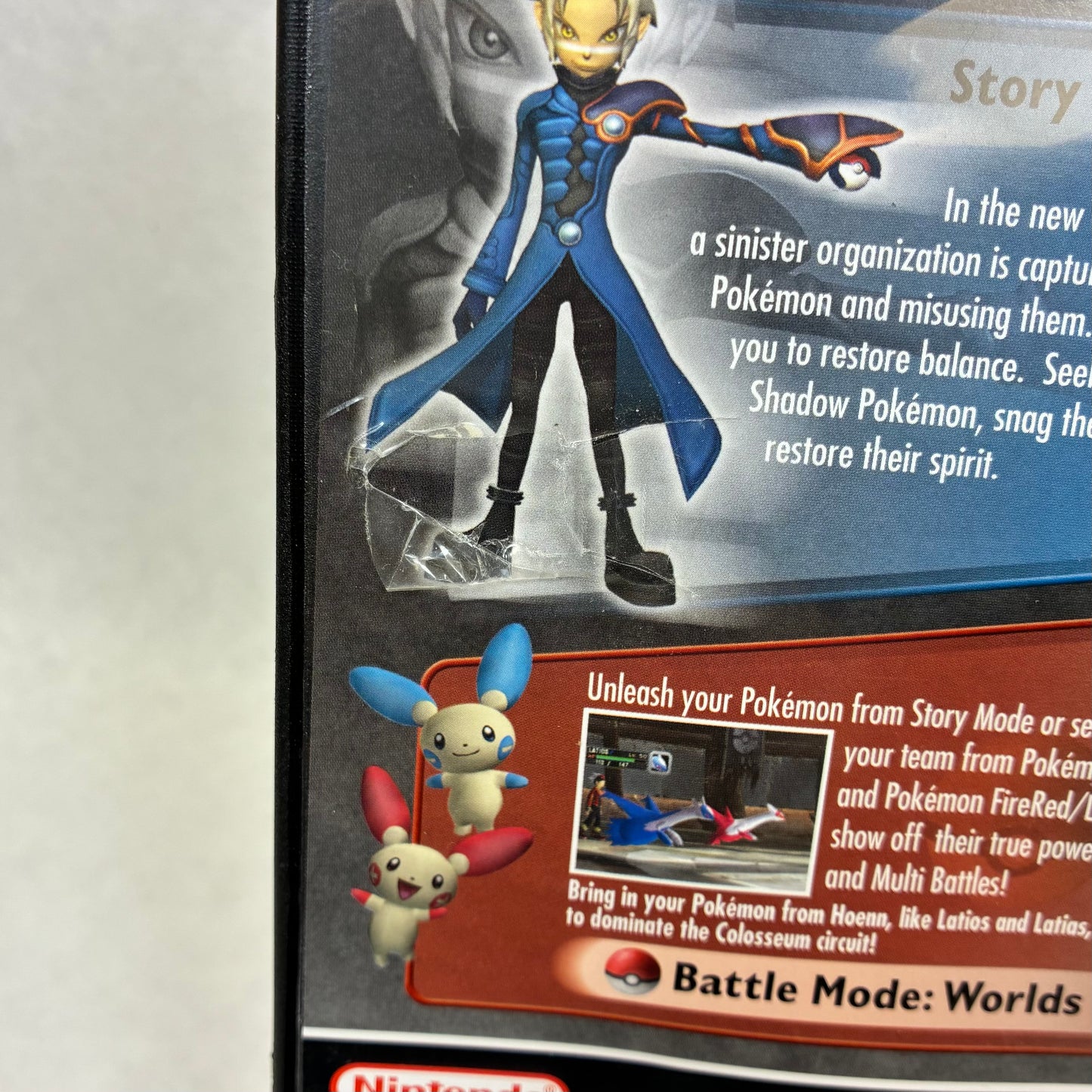 Pokemon Colosseum [Player's Choice] (Gamecube, 2004)