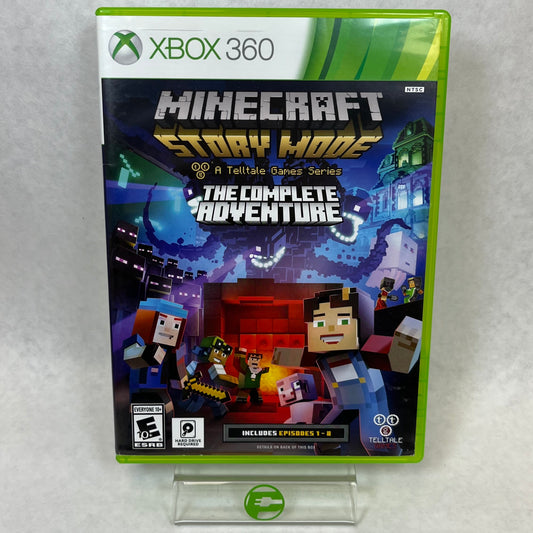 Minecraft: Story Mode Complete Adventure (Xbox 360, 2016)