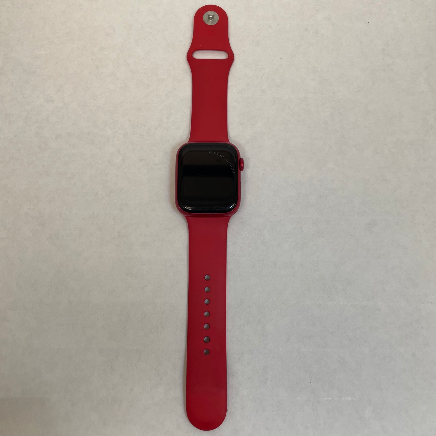 Unlocked Apple Watch Series 9 45MM Product Red Aluminum Red Sport Band MRYE3LL/A