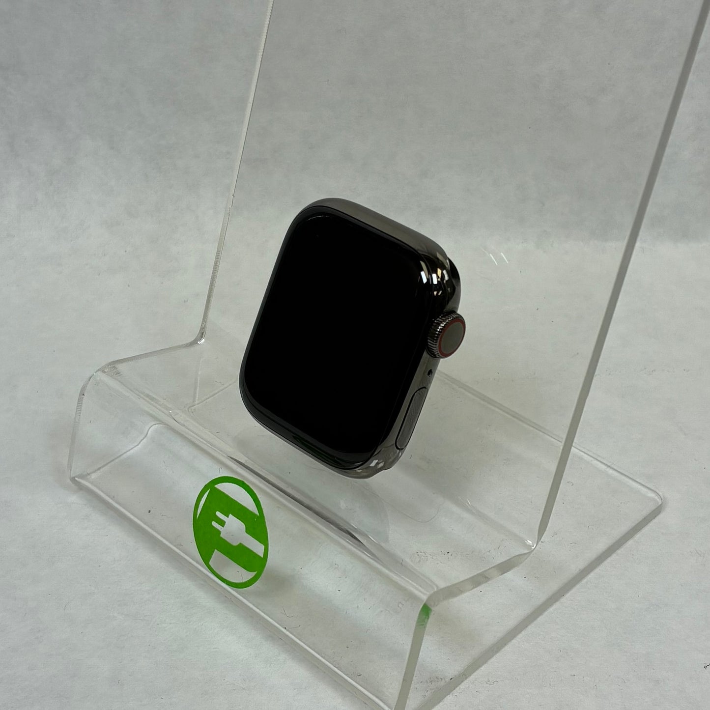 Unlocked Apple Watch Series 7 41MM Graphite Stainless Steel MNC03LL/A Face Only