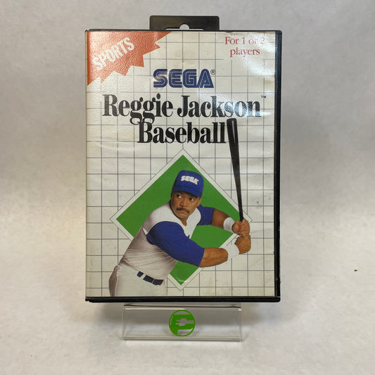 Reggie Jackson Baseball (Sega Master System, 1988)