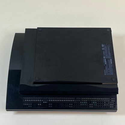 Sony PlayStation 3 Fat PS3 40GB Black Console Gaming System CECHH01