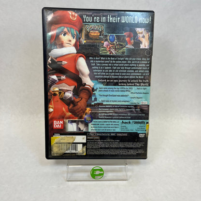 Dot Hack Infection Part 1 (Sony PlayStation 2 PS2, 2002)