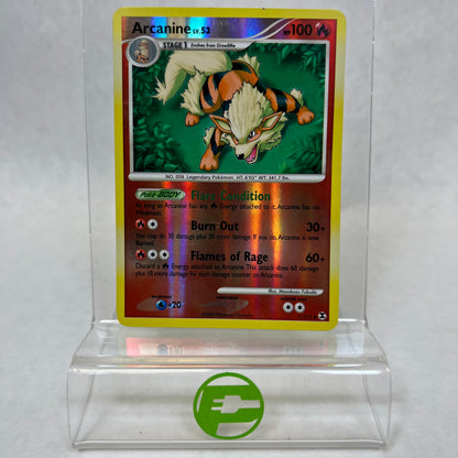Pokémon TCG Rising Rivals Arcanine 1/111 Reverse Holo English