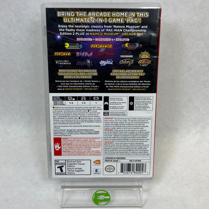 Namco Museum: Arcade Pac (Nintendo Switch, 2018)