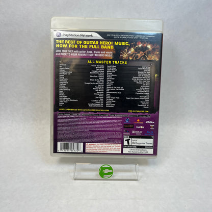 Guitar Hero Smash Hits (Sony PlayStation 3 PS3, 2009)