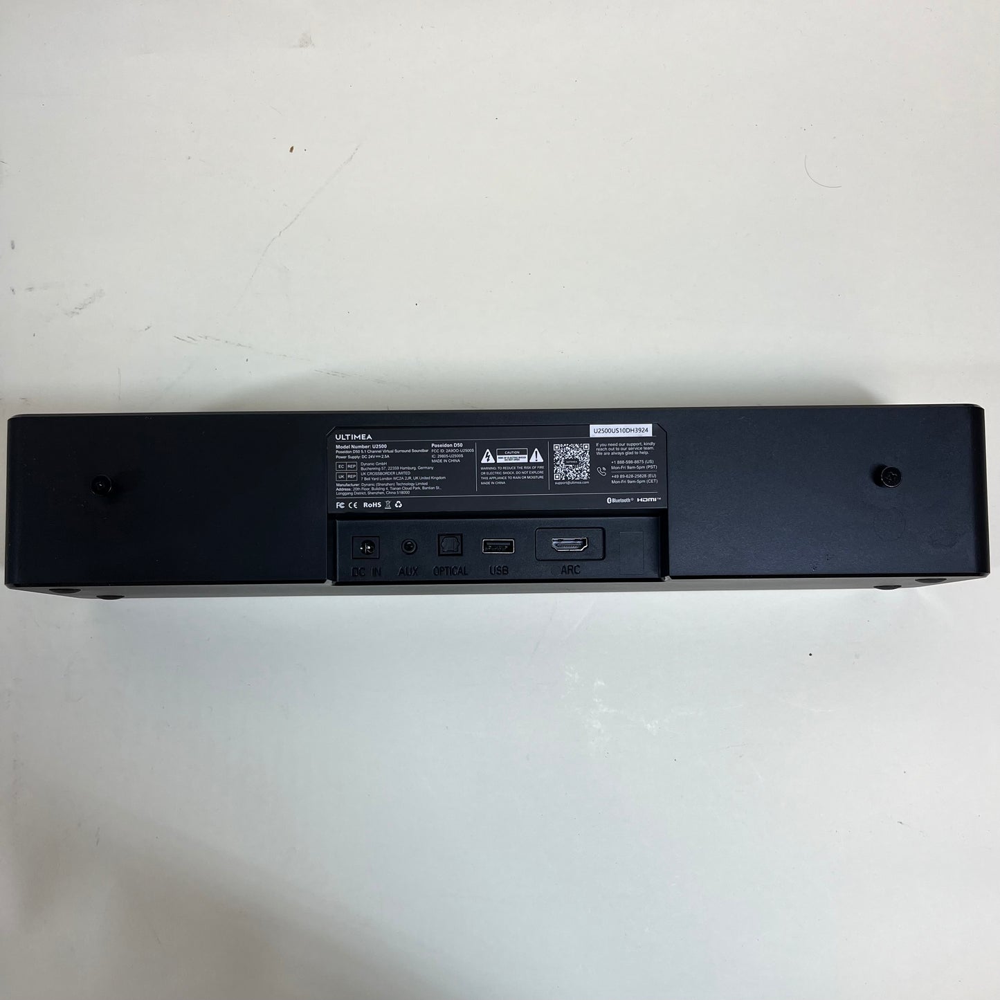 Ultimea Poseidon D50 Bluetooth Speaker Black U2500