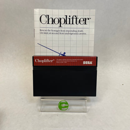 Choplifter (Sega Master System, 1982)