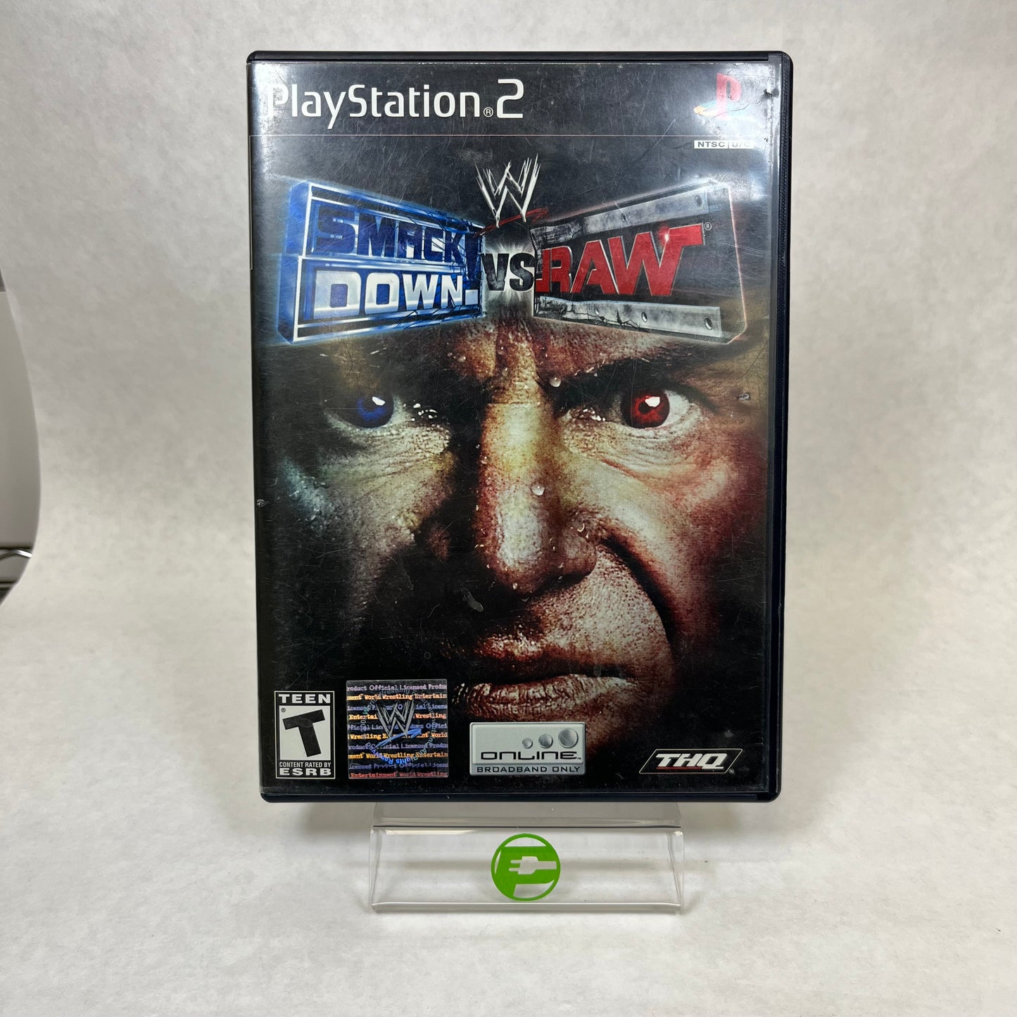WWE Smackdown Vs Raw  (Sony PlayStation 2 PS2, 2004)
