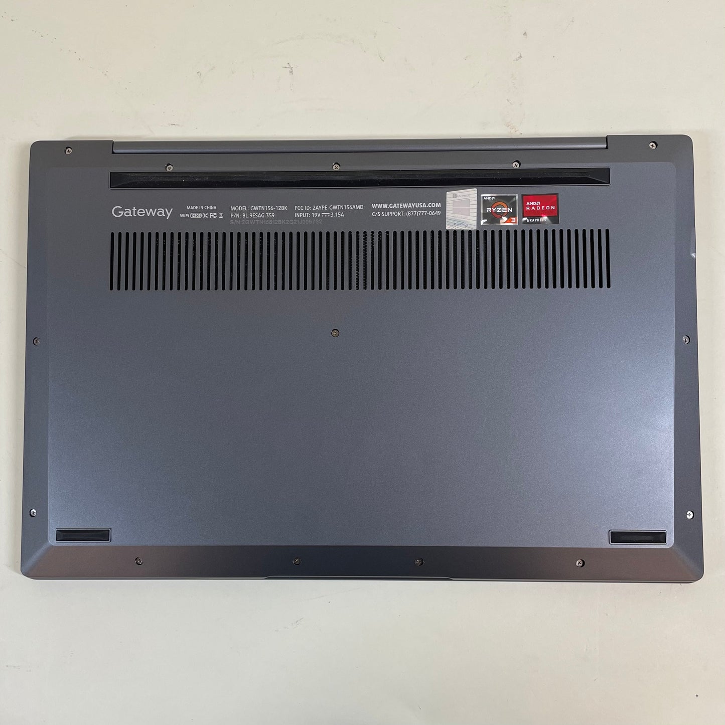 Gateway GWTN156-12BK Ryzen 3 3250U 2.6GHz 4GB RAM 128GB SSD