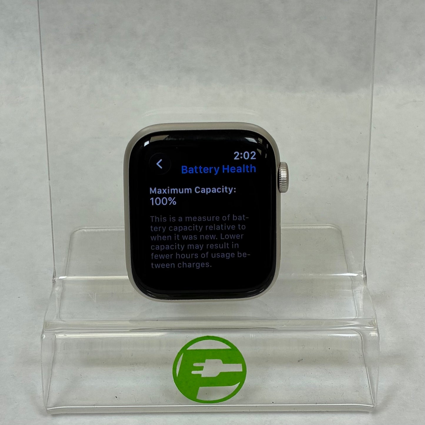 GPS Only Apple Watch SE 3 44MM Starlight Aluminum MEPF4LW/A Face Only