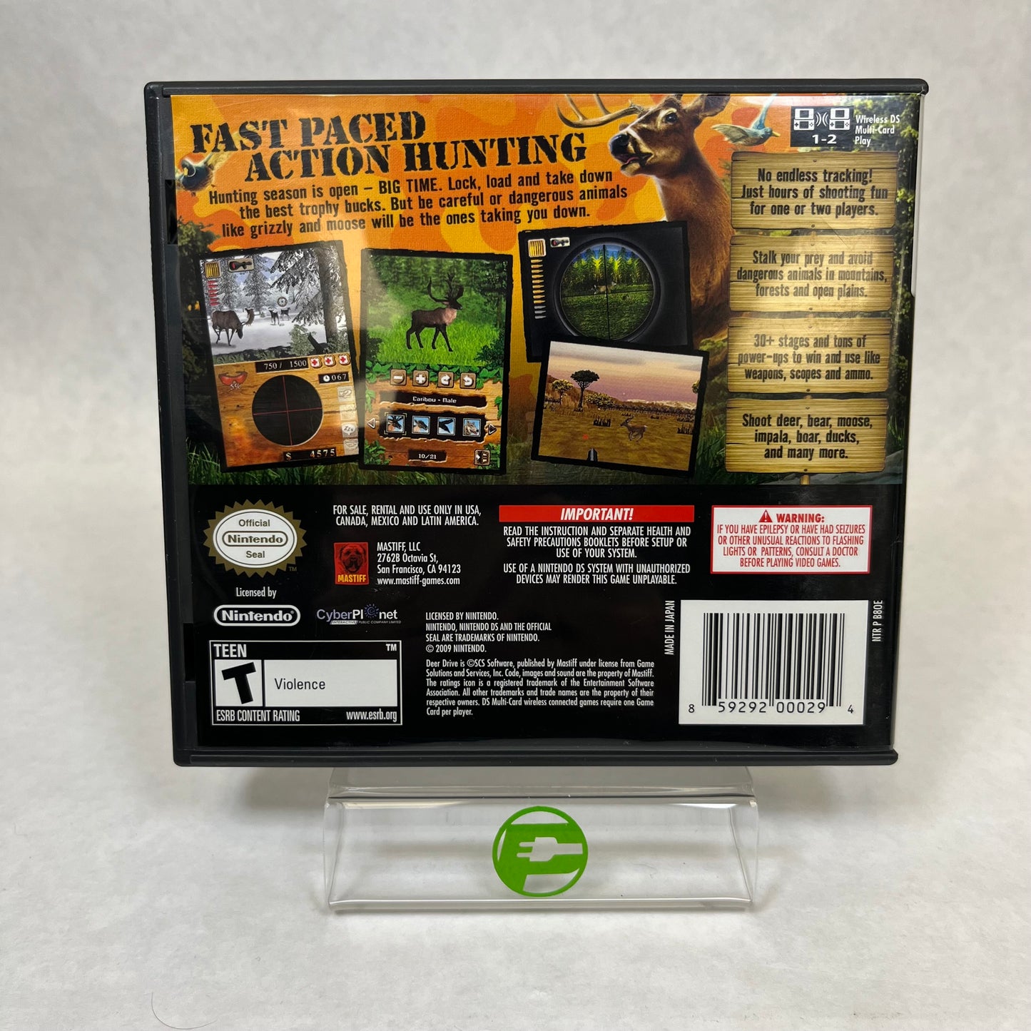 Deer Drive (Nintendo DS, 2009)