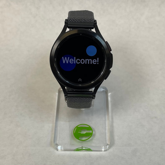 Unlocked Samsung Galaxy Watch4 Classic Aluminum Smartwatch SM-R895U 46MM Black
