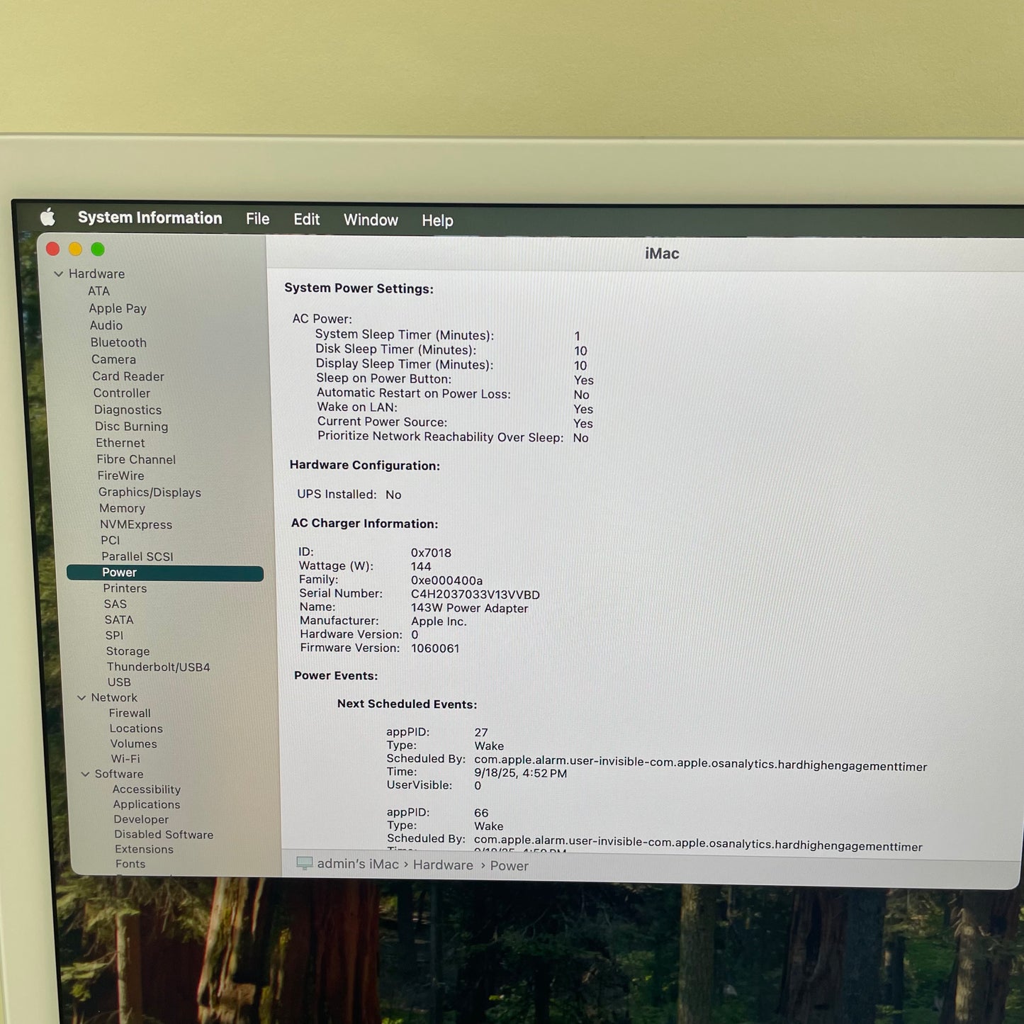 2021 Apple iMac 24" M1 3.2GHz 8GB RAM 256GB SSD Blue/Green MJV83LL/A