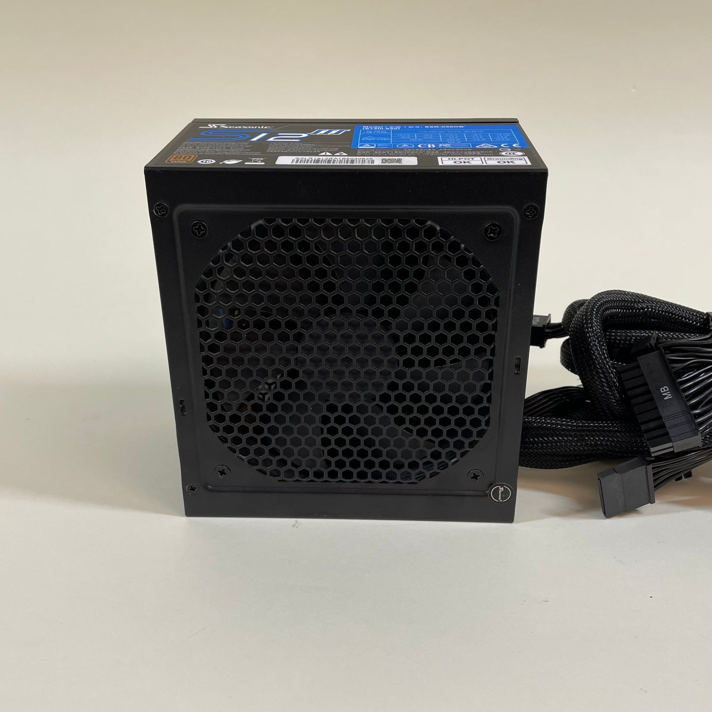 SeaSonic S12 III 650W S12III-650 80 Plus Bronze Non Modular Power Supply