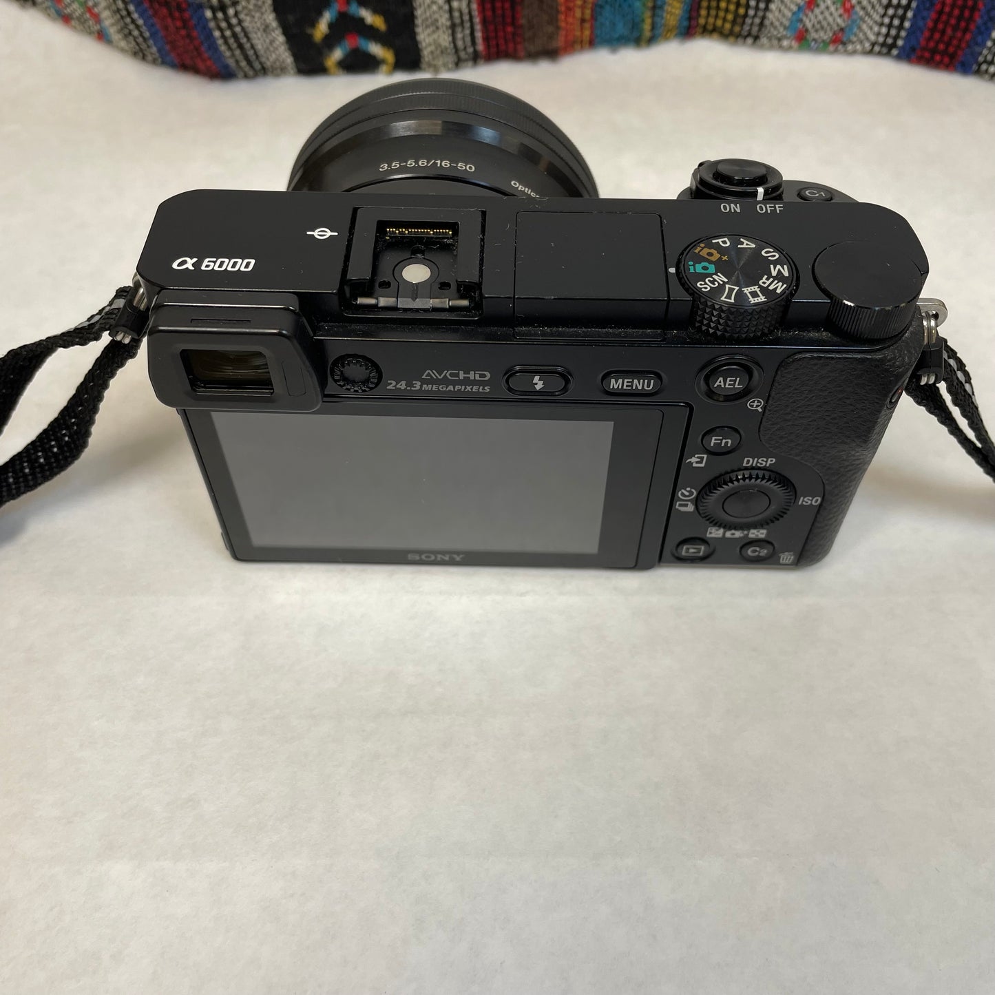 Sony Alpha A6000 24.3MP Digital SLR DSLR Camera ?963 Shutter Count w/ Lens