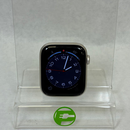 GPS Only Apple Watch SE 3 44MM Starlight Aluminum MEPF4LW/A Face Only