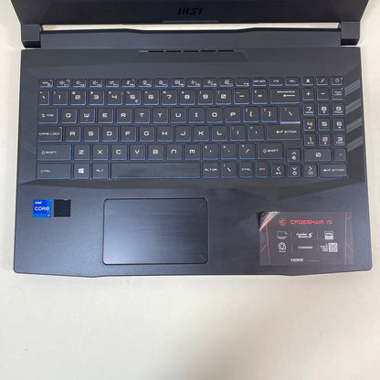 MSI Crosshair 15 A11UCK 15.6" i7-11800H 2.3GHz 16GB RAM 512GB GeForce RTX 3050