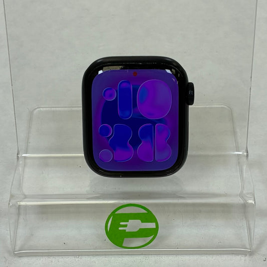 GPS Only Apple Watch Series 9 41MM Midnight Aluminum MR8W3LW/A Face Only