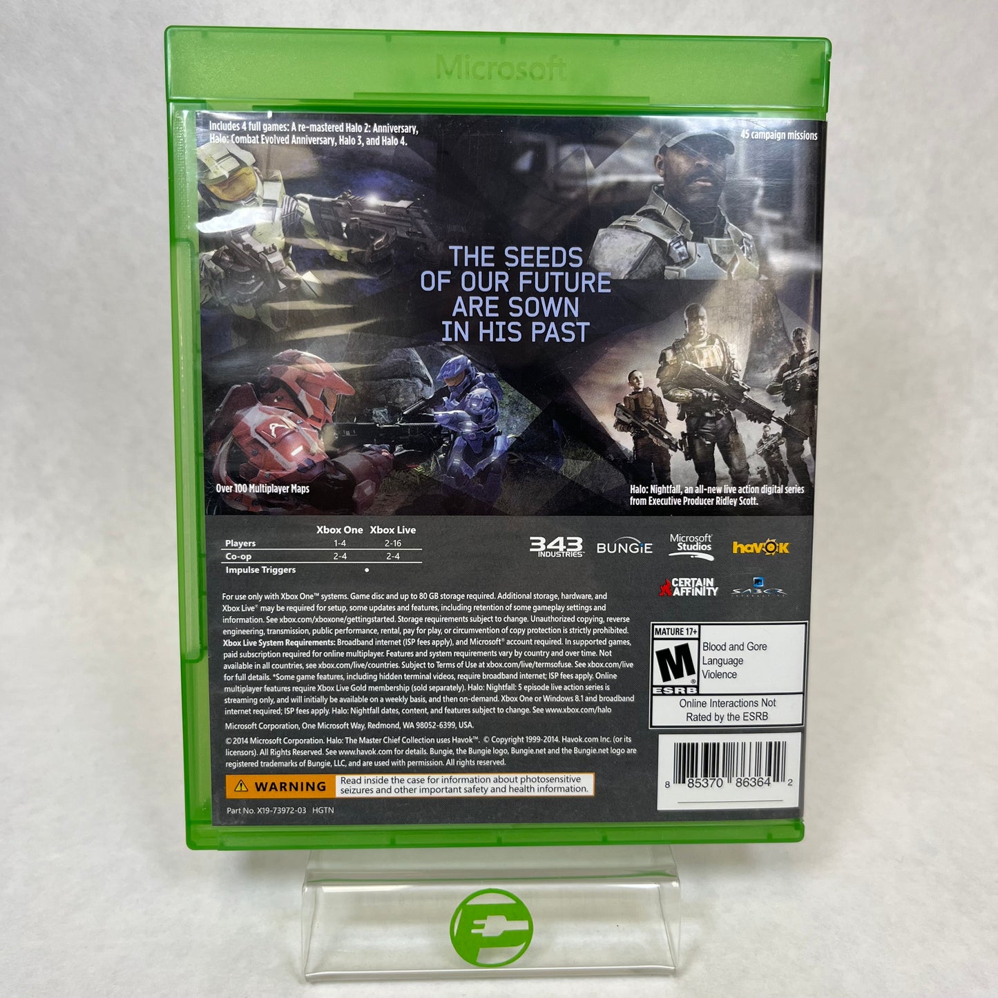 Halo The Master Chief Collection (Microsoft Xbox One, 2014)