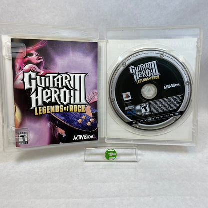 Guitar Hero 3 Legends of Rock (Sony PlayStation 3 PS3, 2007)