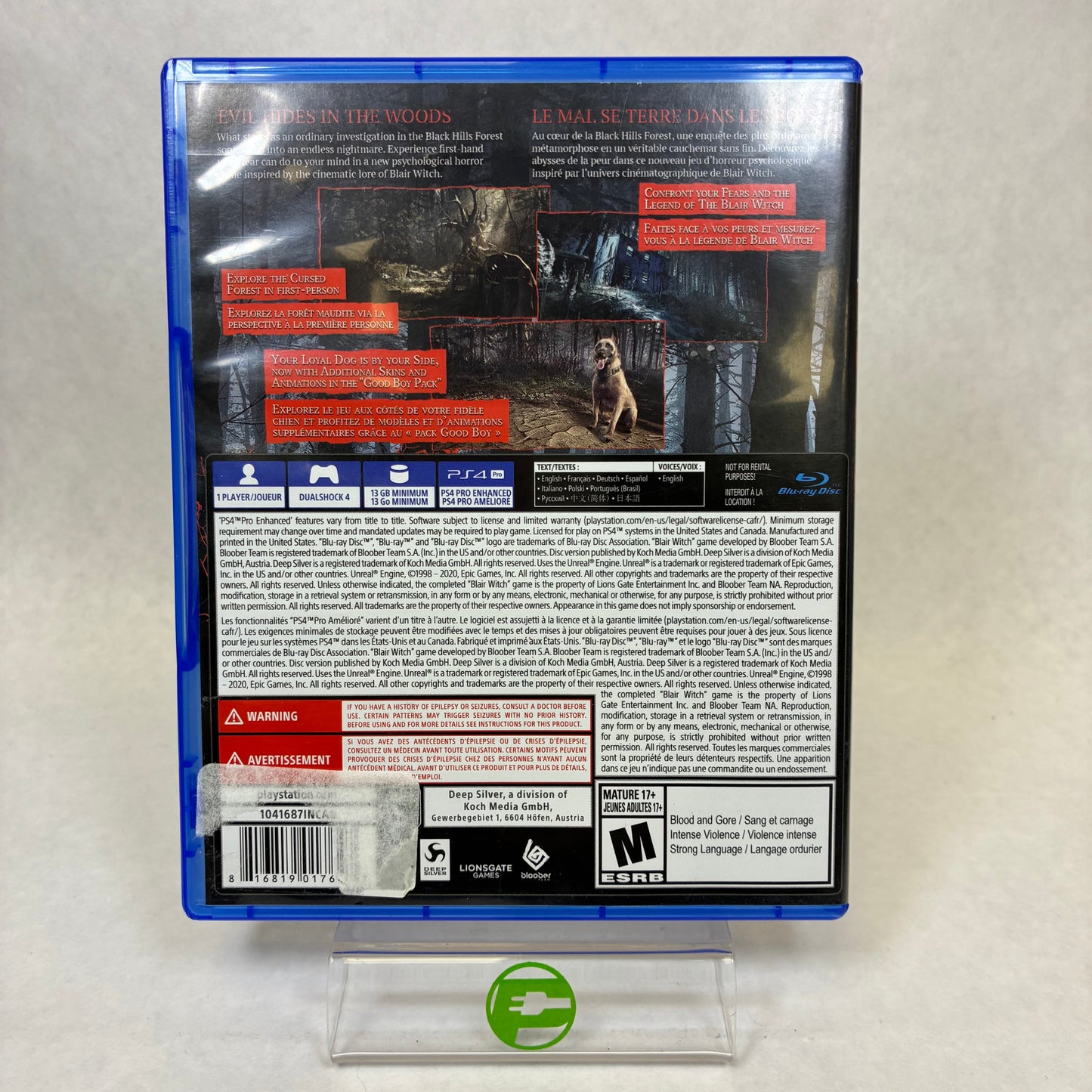 Blair Witch (Sony PlayStation 4 PS4, 2020)