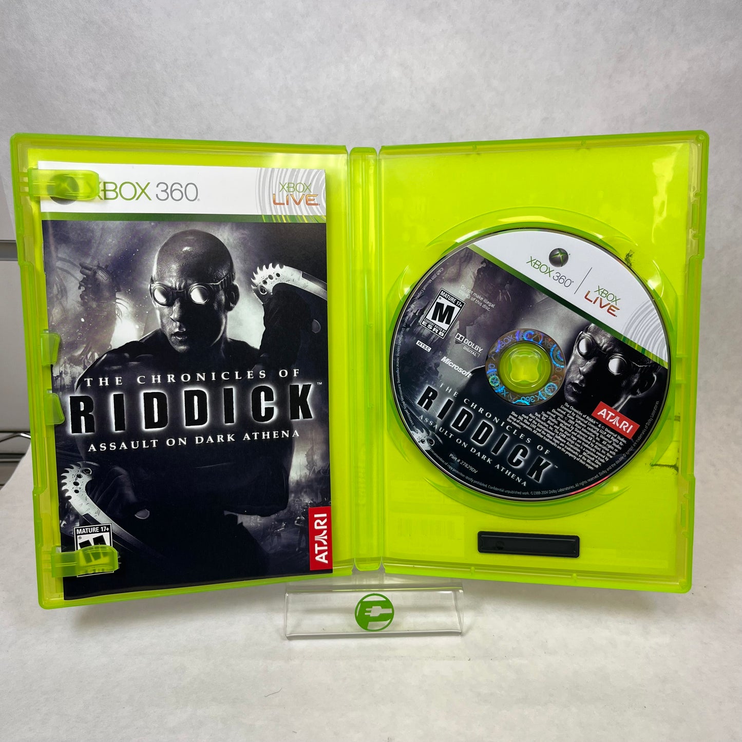 Chronicles of Riddick: Assault on Dark Athena (Xbox 360, 2009)